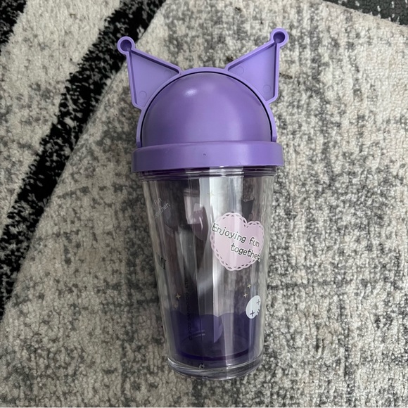 Miniso x Sanrio Kuromi Reusable Tumbler Water bottle 320 ml - Picture 3 of 3
